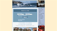 Desktop Screenshot of costadelamuerte.com